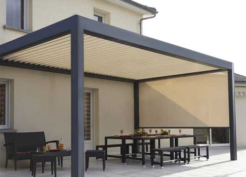 Dubai's Best Aluminium Pergola Sun Shades Installation Company