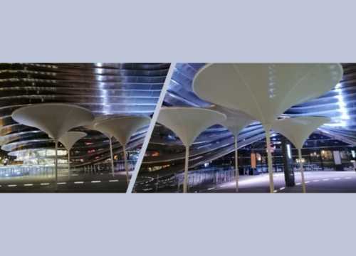 Shading Company in Dubai Installed shade at DUBAI EXPO