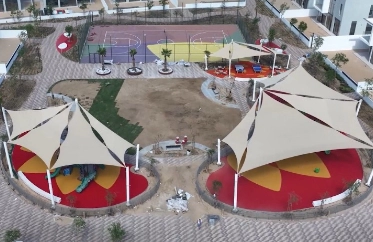 Outdoor Tensile Sun Shade