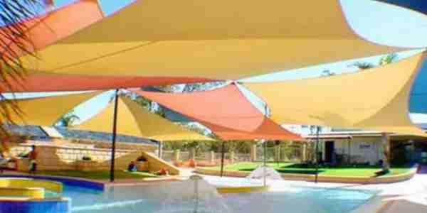 Outdoor Tensile Sun Shade Dubai for hotels