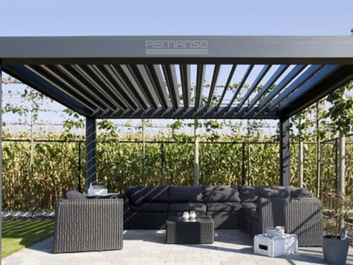 Aluminium pergola